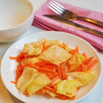 Капуста по-корейски с морковью