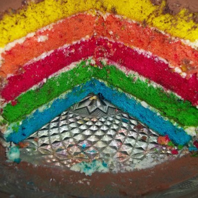 Торт радуга