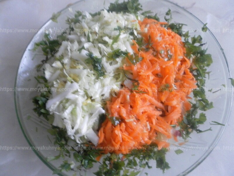 овощной салат рецепт
