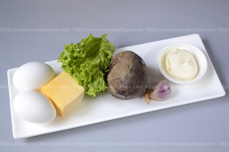 овощной салат с сыром