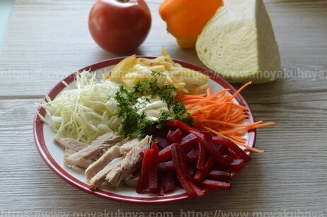 салат из мяса свинины рецепты с фото