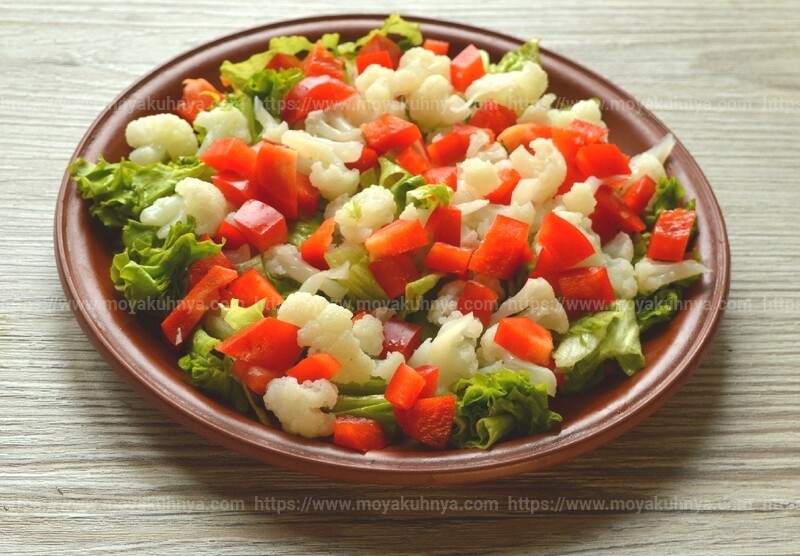 простые салаты из овощей