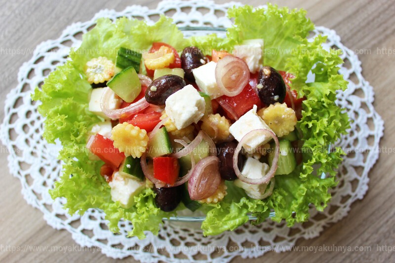 салат греческий рецепт с фото пошаговое