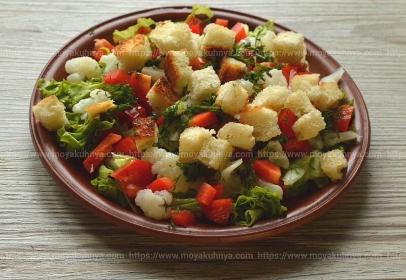 салаты из овощей рецепты простые