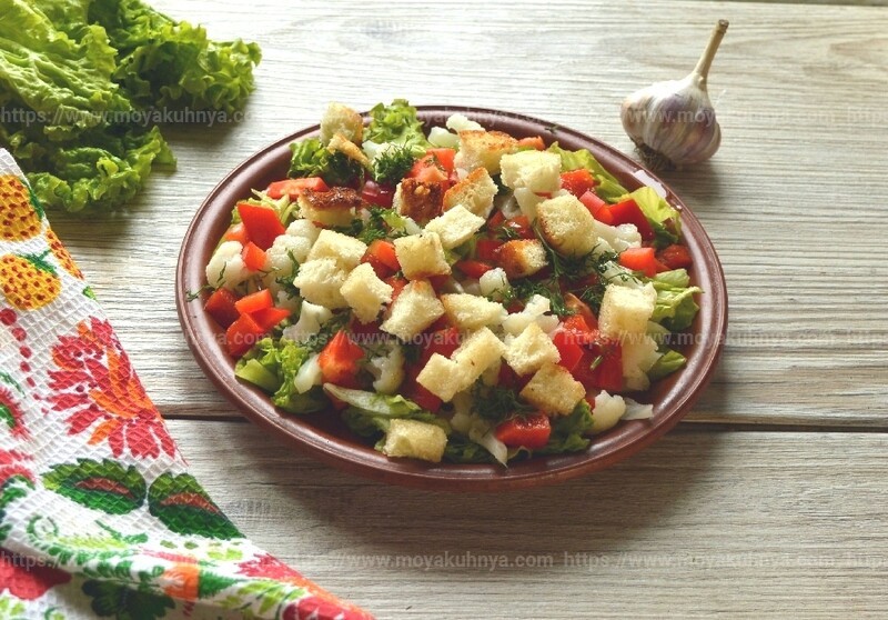 вкусные простые салаты из овощей