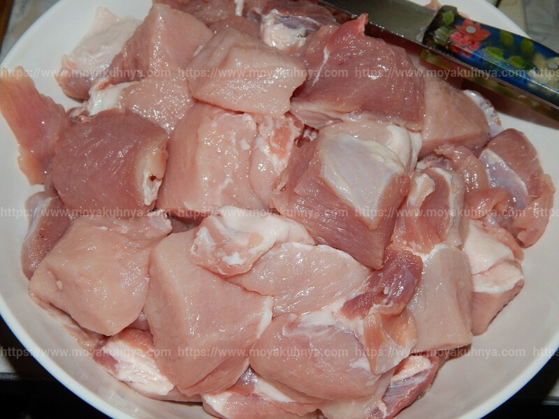шашлык в духовке из свинины
