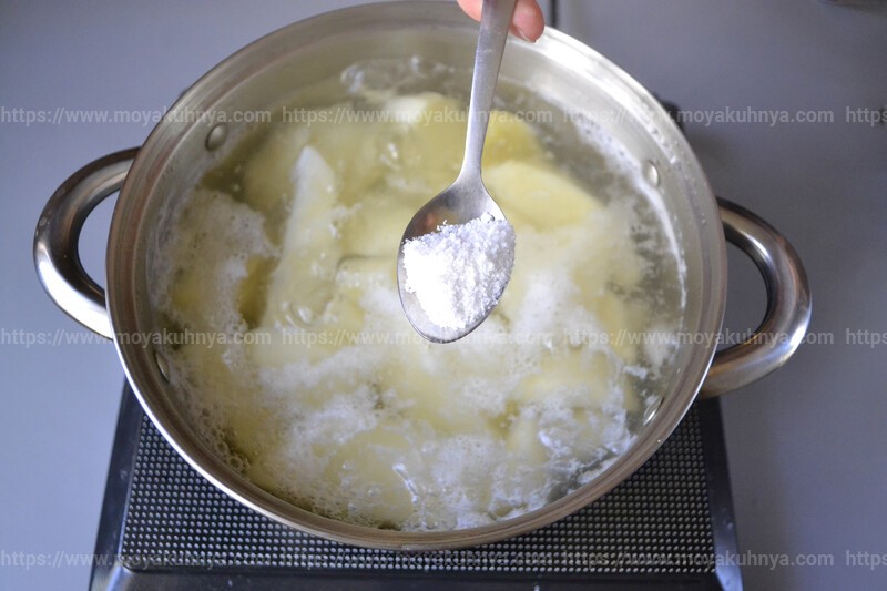 картофельное пюре с молоком