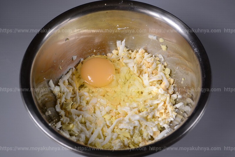 рецепт котлет с вареным яйцом