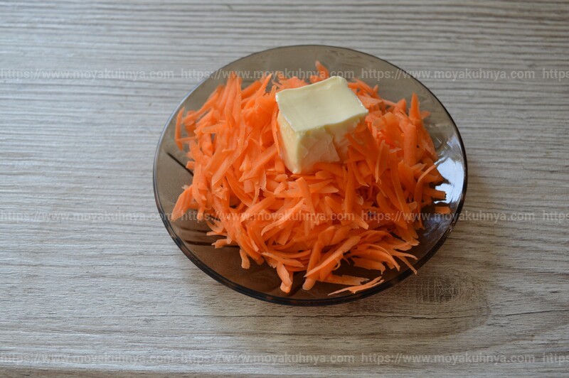 салат с мясом свинины моркови