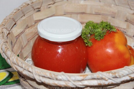 как приготовить томатный сок на зиму