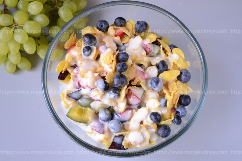 фруктовый салат с йогуртом рецепт для детей