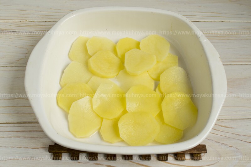 картофельный гратен с сыром