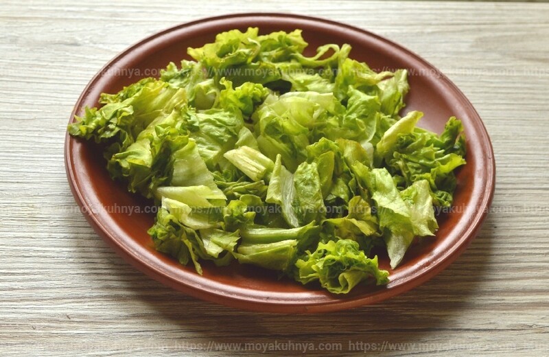 вкусный салат из овощей