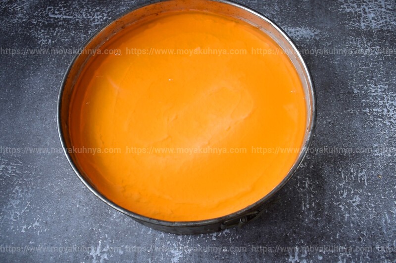 чизкейк апельсиновый без выпечки рецепт с фото